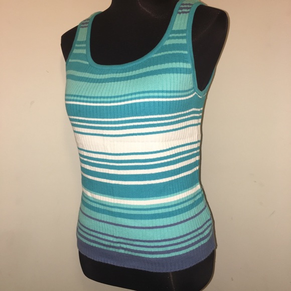 Faded Glory Tops - FADED GLORY RIBBED TANK